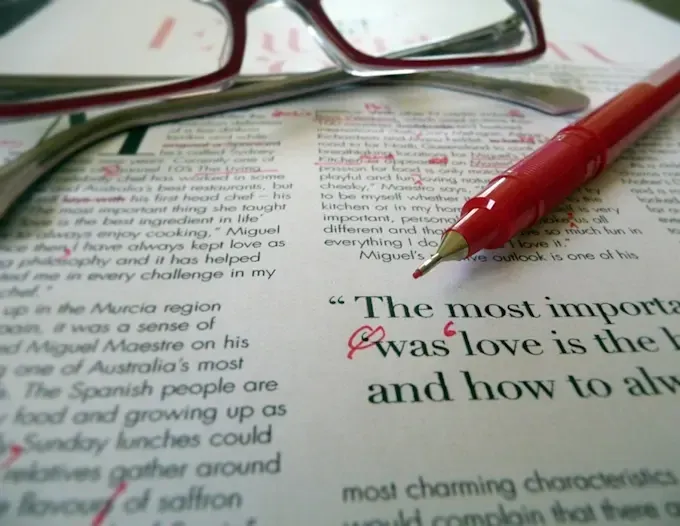 Mechanical Proofreading & Press Clearance